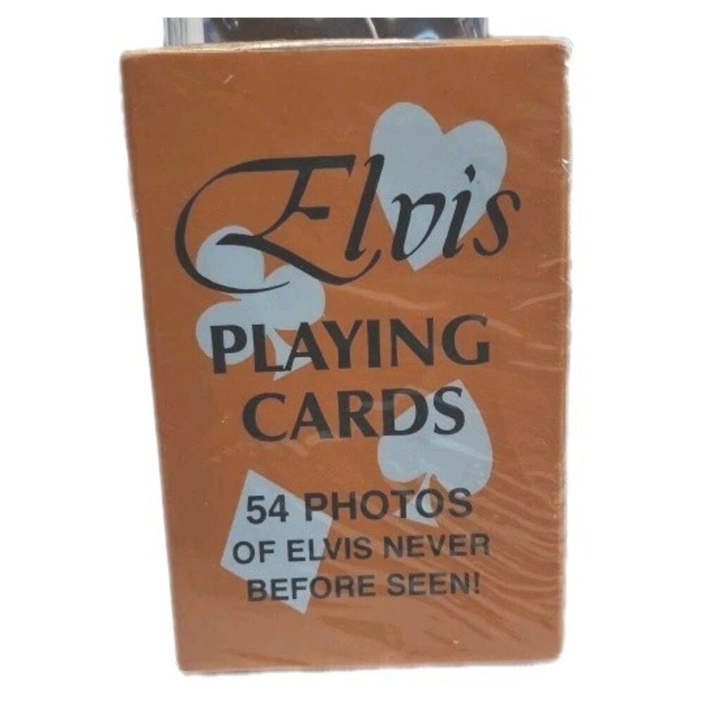 Vintage Deck of Elvis Playing Cards New Sealed